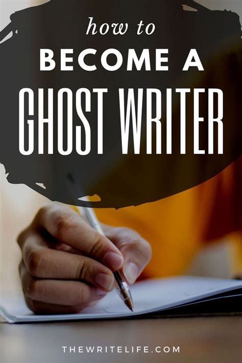 How to become a ghostwriter. Things To Know About How to become a ghostwriter. 